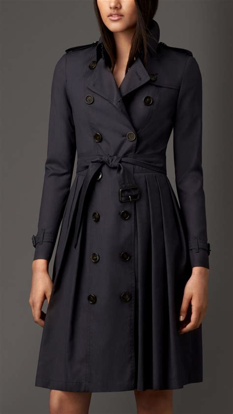 burberry wool silk trench coat|burberry long wool trench coat.